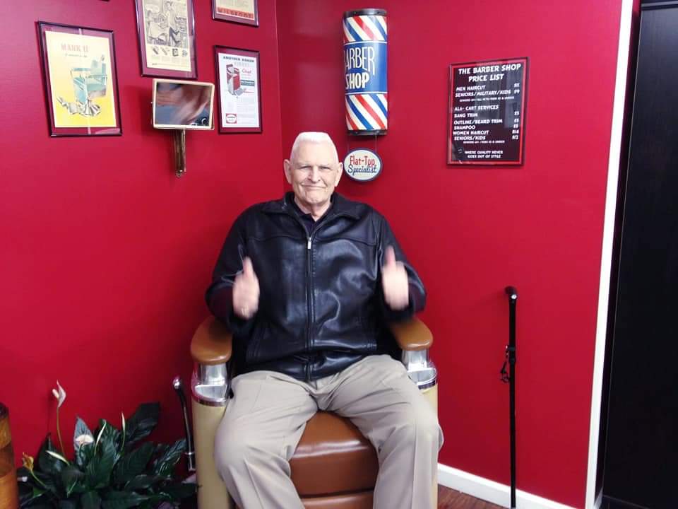 Inside The Barber Shop on N Carbon St, Marion IL